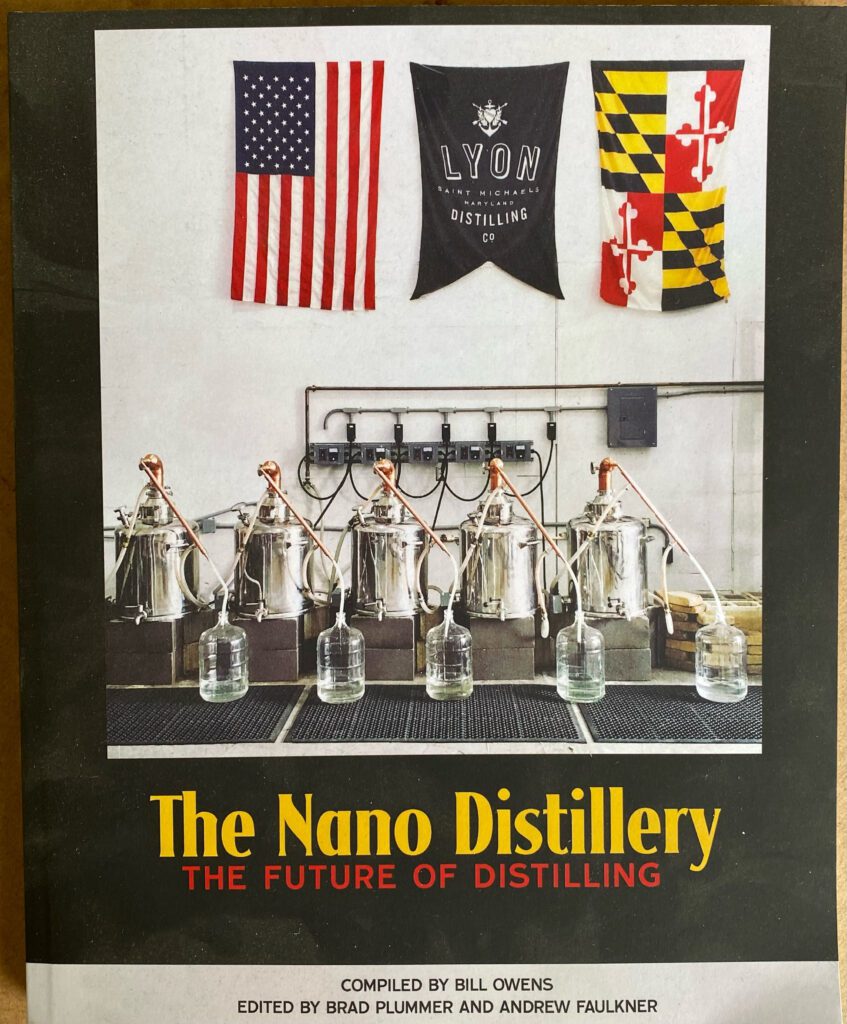 The cover page of the book Nano Distillery